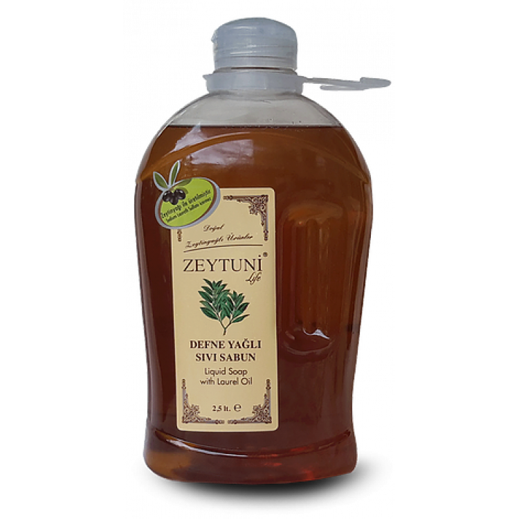 Zeytuni Defneli Zeytinyağlı Sıvı Sabun 2,5 Litre