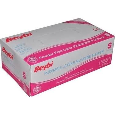 Beybi pudrasız eldiven small 100lu