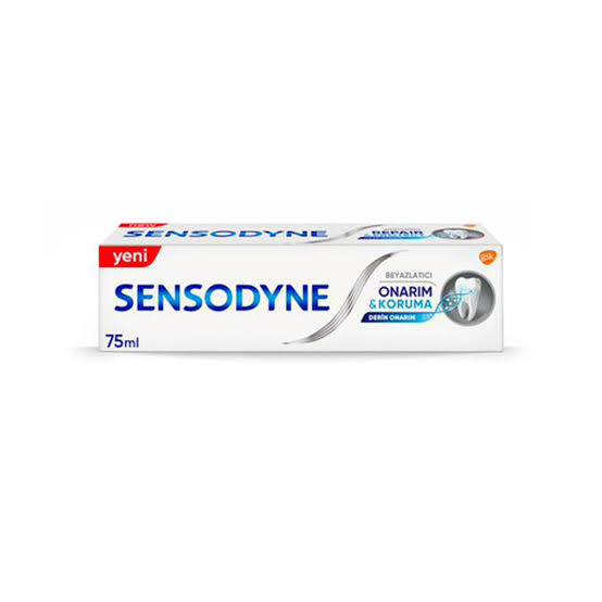 Sensodyne onarım koruma beyazlatıcı 75ml