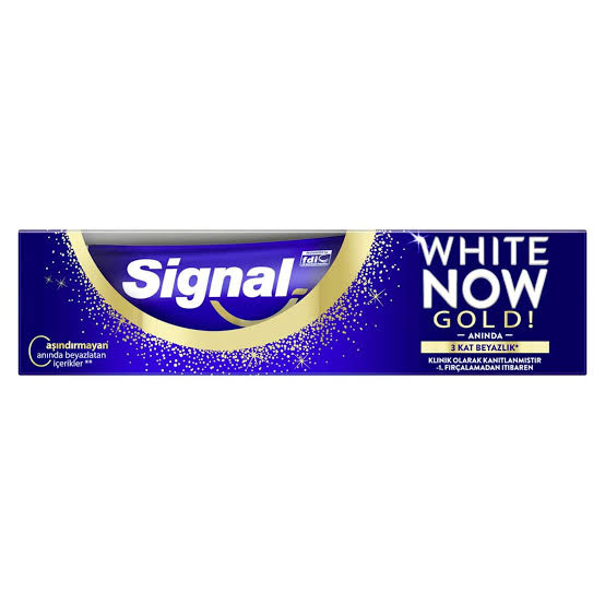 Signal white now Gold 75 ml