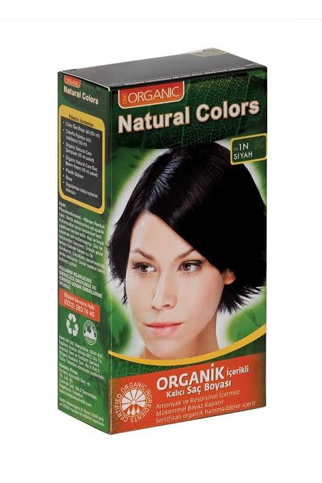 Organic Natural Colors 1N Siyah
