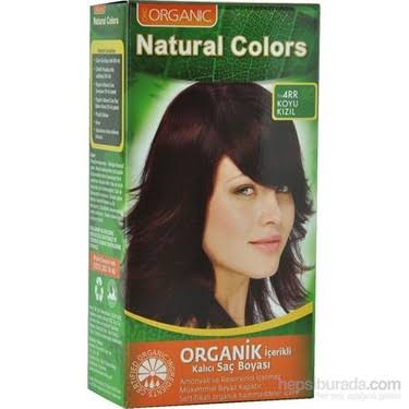 Organic Natural Colors 4RR Koyu Kızıl